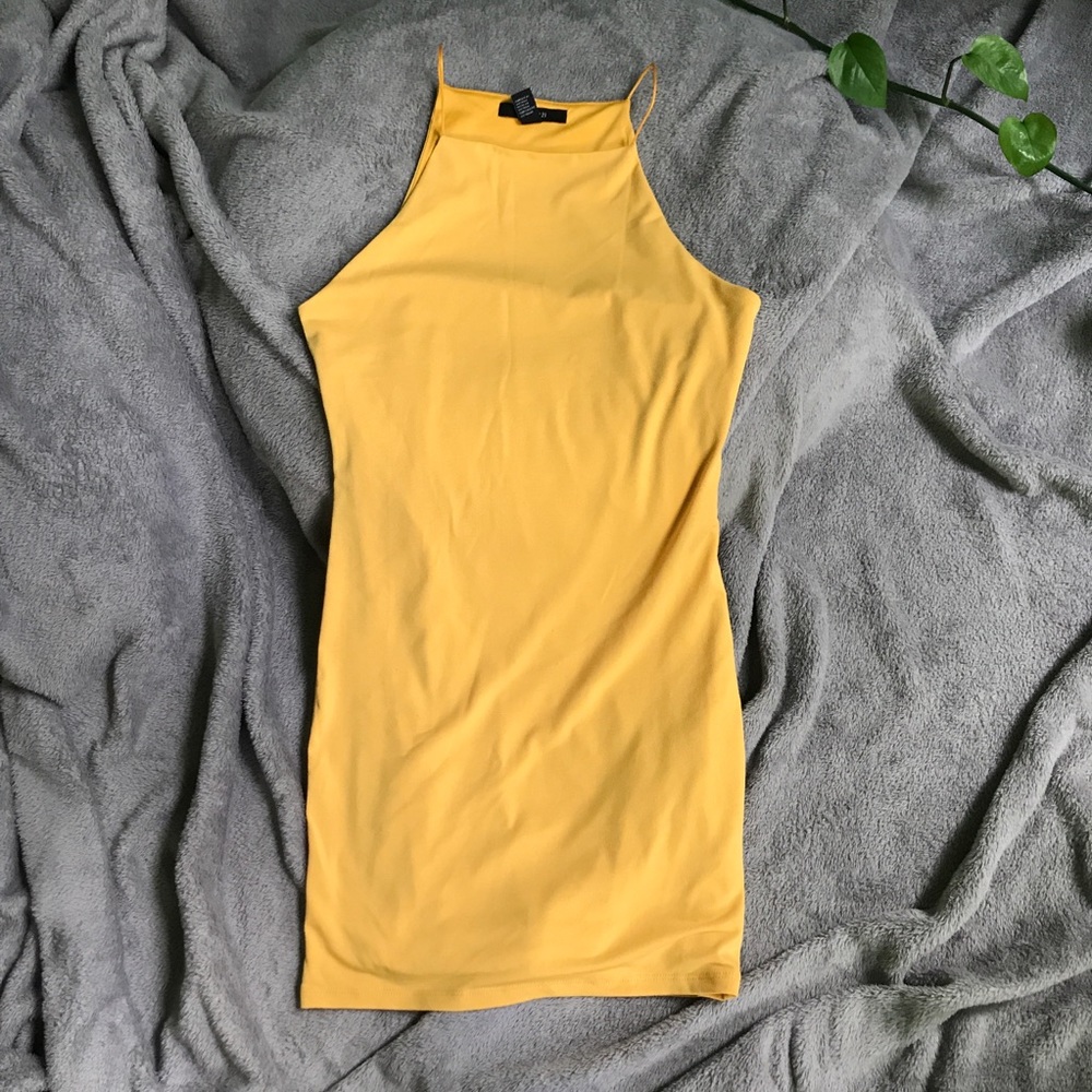 Forever 21 yellow dress. Sexy. Size S